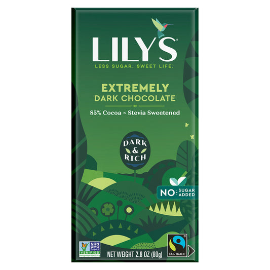 Lily's 85% Cocoa Extremely Dark Chocolate 2.8 oz