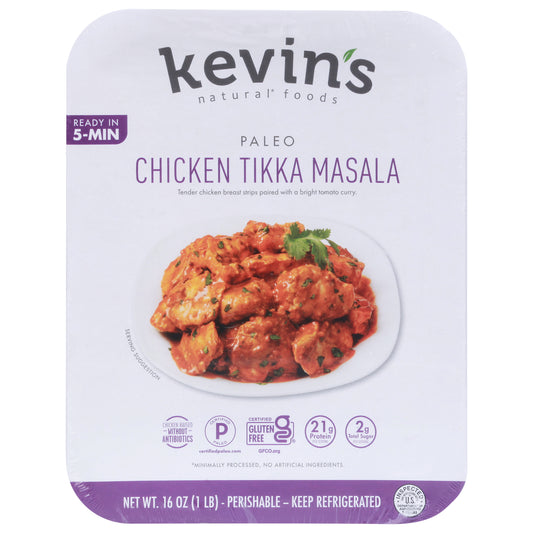 Kevin's Natural Foods Paleo Chicken Tikka Masala 16 oz