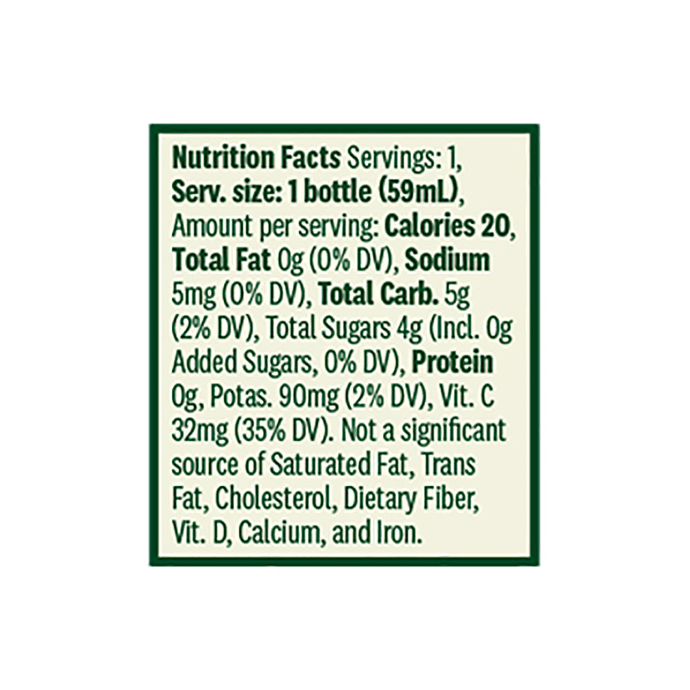 Suja Organic Digestion Ginger Pineapple Shot, 2 fl oz Bottle