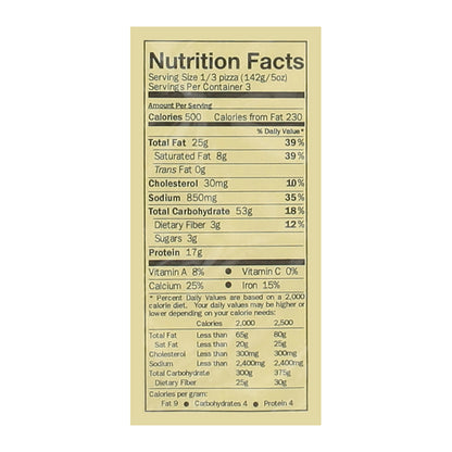 Vicolo Corn Meal Crust Roasted Mushroom Pizza 15 oz