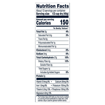 Quaker Old Fashioned Oats 18 Oz