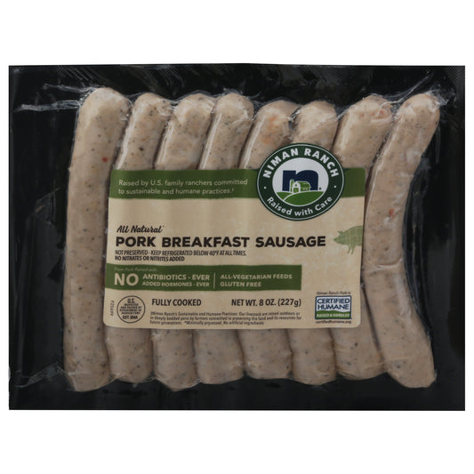 Niman Ranch Pork Breakfast Sausage 8 oz