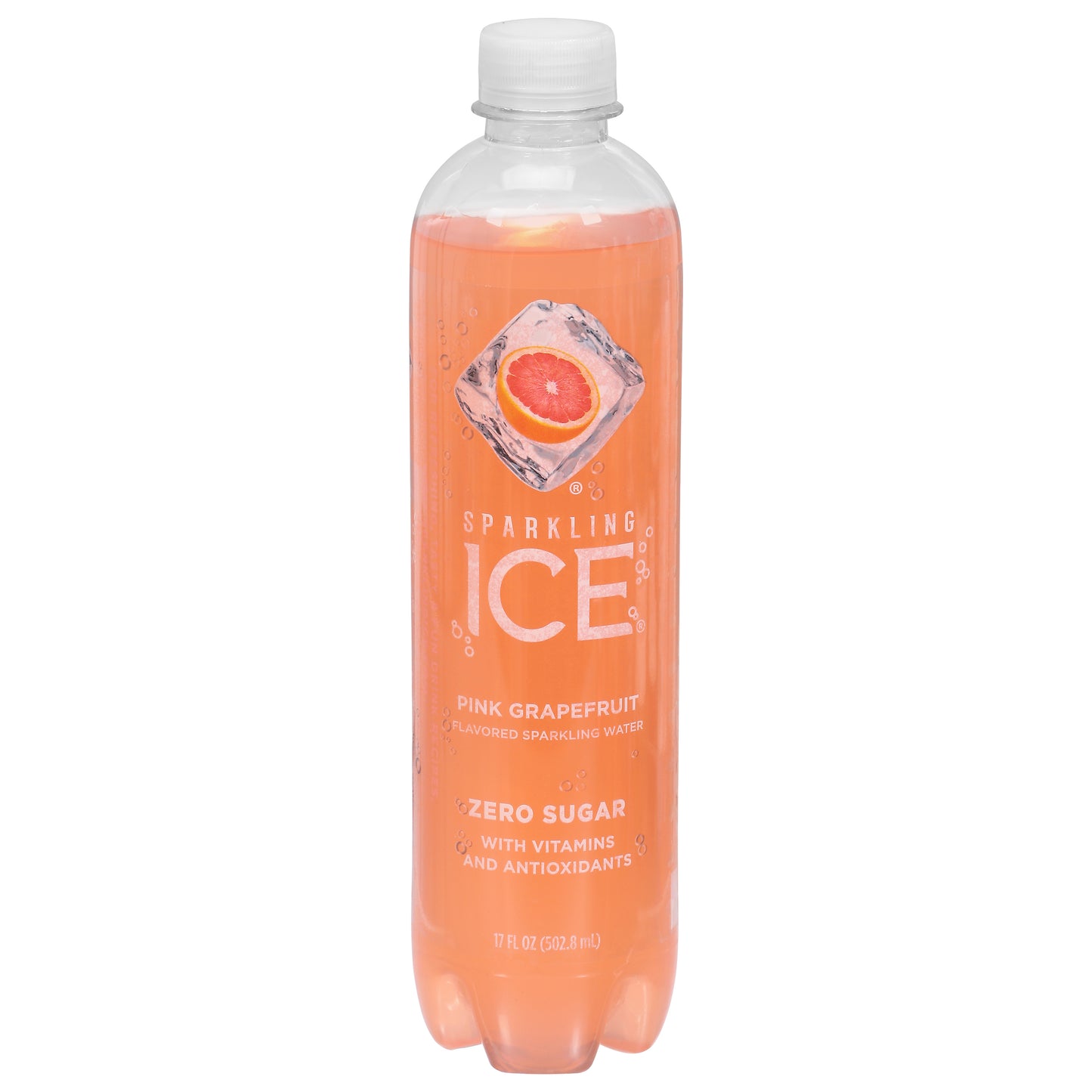 Sparkling Ice Zero Sugar Pink Grapefruit Flavored Sparkling Water 17 fl oz