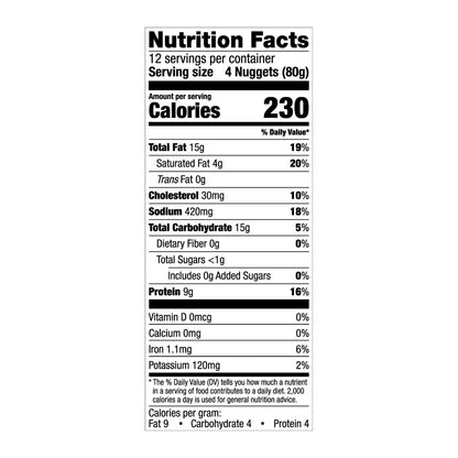 Foster Farms Chicken Breast Nuggets Value Pack - 2 lbs