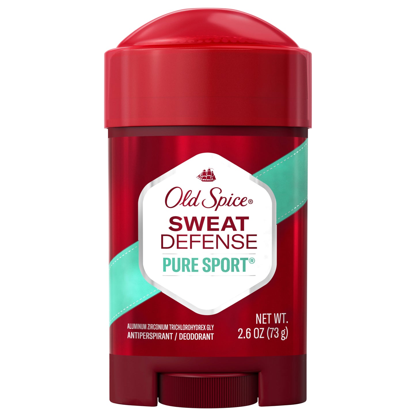 Old Spice Antiperspirant and Deodorant for Men, 24/7 Freshness, Long Lasting Sweat and Odor Protection, Legendary Fragrance, Sweat Defense, Pure Sport Plus, 2.6 oz