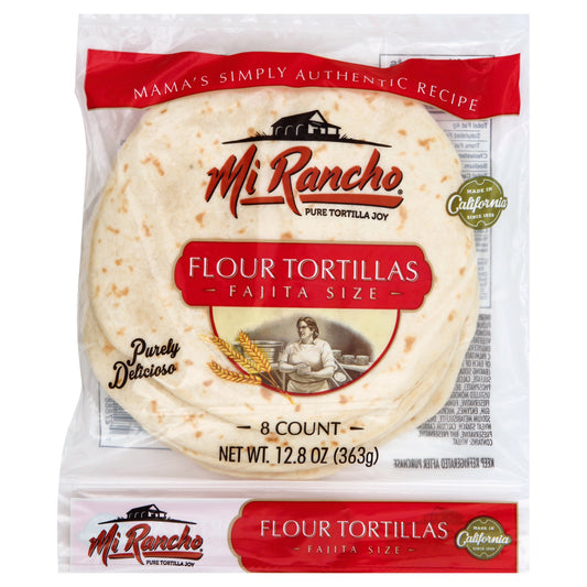 Mi Rancho Tortillas 8 ea - Fajita Size