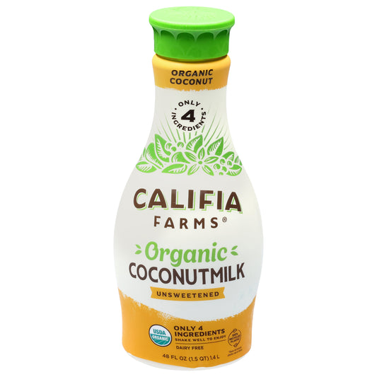 Califia Farms Organic Unsweetened Coconutmilk 48 fl oz