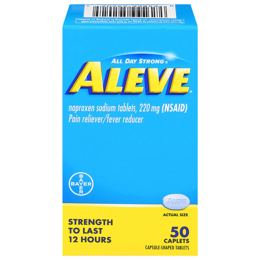 Aleve Pain Reliever/Fever Reducer 50 Caplets