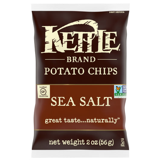 Kettle Brand Sea Salt Potato Chips 2 oz