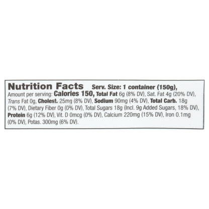 Clover Sonoma Organic Whole Milk Cream on Top Vanilla Yogurt 5.3 oz