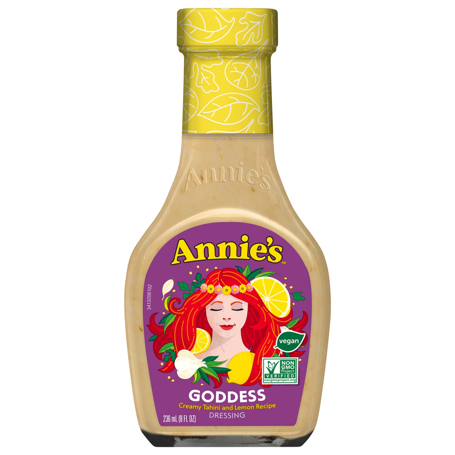 Annie's Goddess Salad Dressing, Vegan, Non-GMO, 8 fl oz