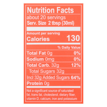 Wholesome Organic Pancake Syrup 20 fl oz