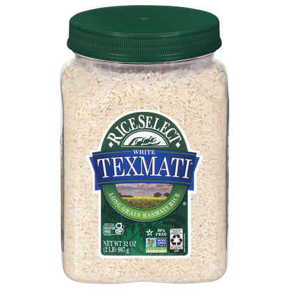 RiceSelect Texmati White, Basmati Rice, 32 oz