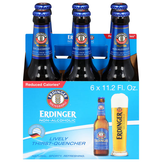 Erdinger Non-Alcoholic Beer 6 - 11.2 fl oz Bottles
