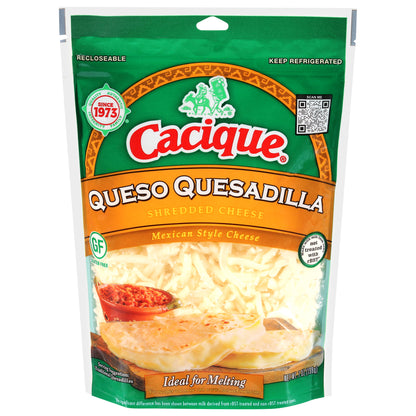 Cacique Shredded Mexican Style Queso Quesadilla Cheese 7 oz