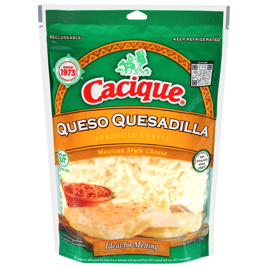 Cacique Shredded Mexican Style Queso Quesadilla Cheese 7 oz