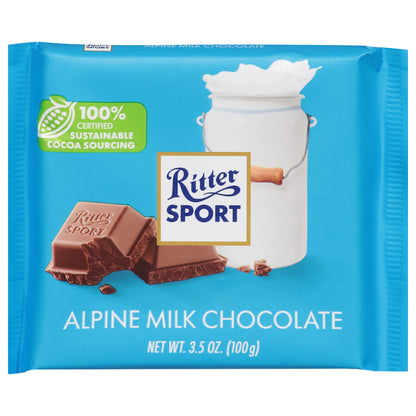 Ritter Sport Alpine Milk Chocolate 3.5 oz