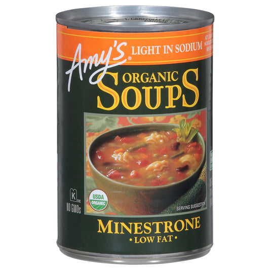 Amy's Low Fat Organic Minestrone Soups 14.1 oz