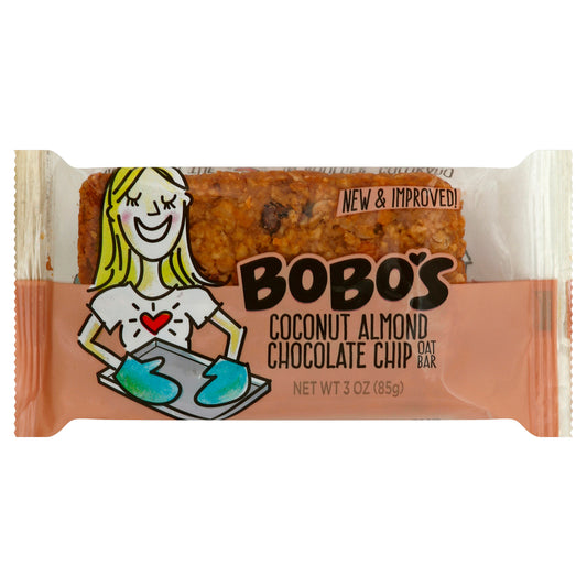 Bobo's Oat Bars, Coconut Almond Chocolate Chip Oat Bar, 3 Oz