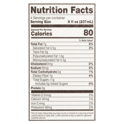 New Barn Organics Unsweetened Almond Almondmilk 32 fl oz