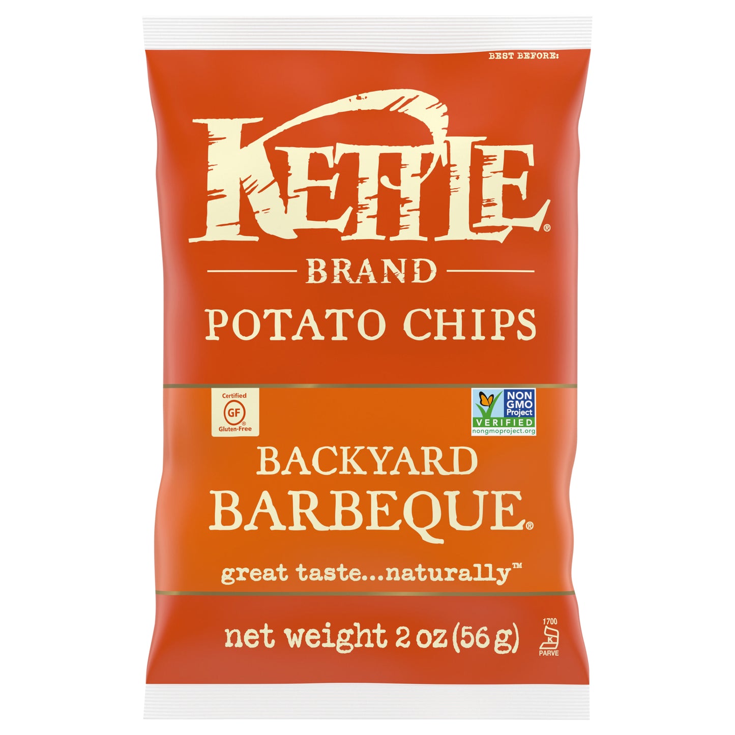 Kettle Brand Backyard Barbeque Potato Chips 2 oz