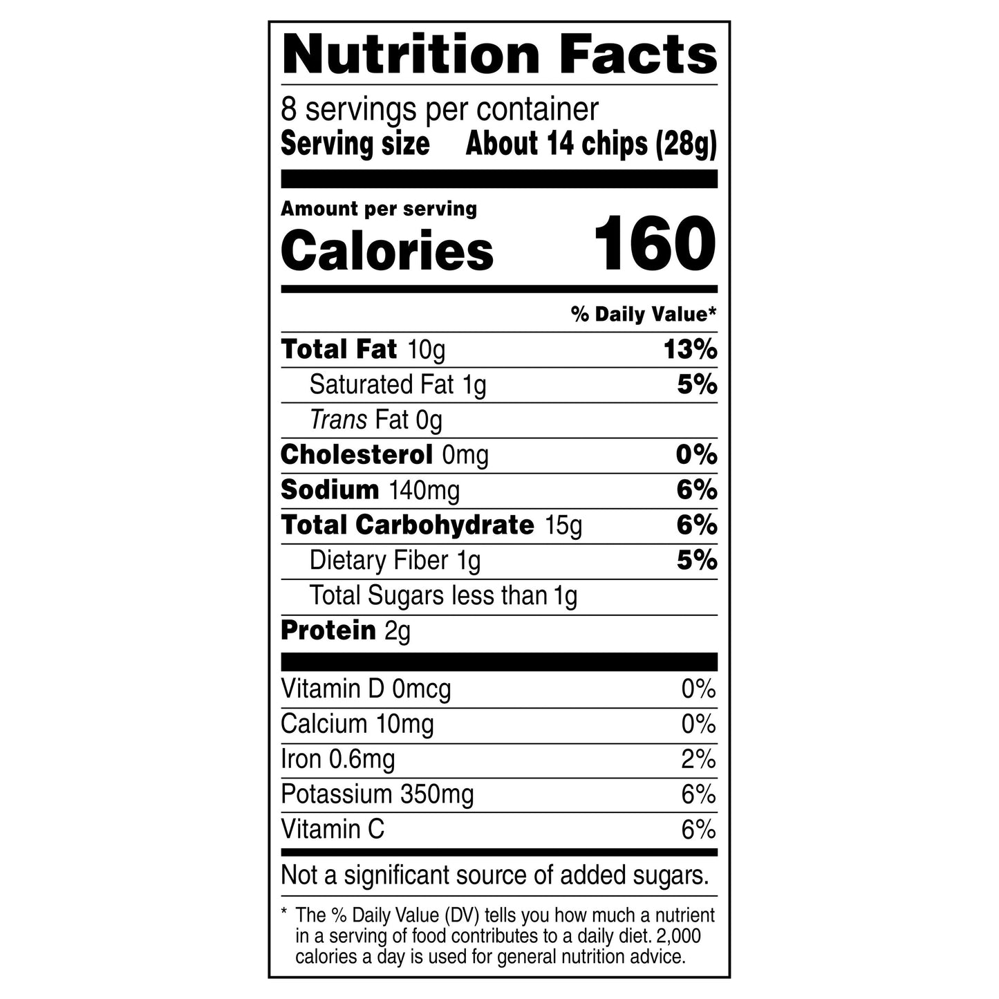 Ruffles Simply Potato Chips Sea Salted 8 Oz