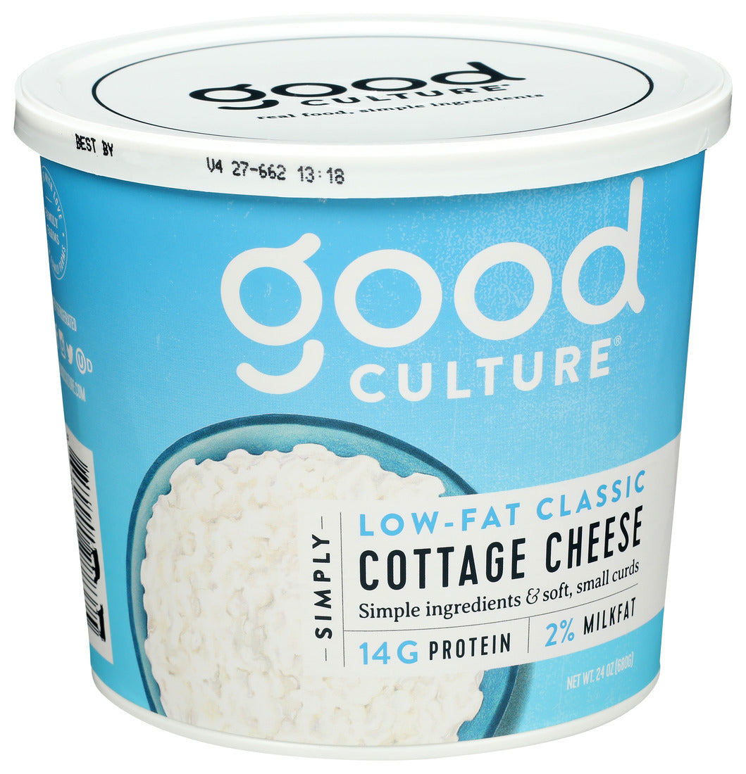 Good Culture, Cottage Cheese Low Fat Classic, 24 Oz