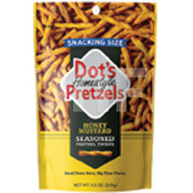 Dot's Homestyle Pretzels Honey Mustard Seasoned Pretzel Twists