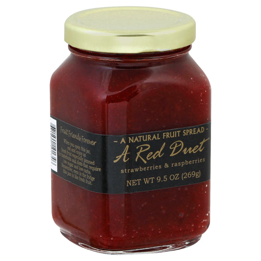 Mountain Fruit Strawberries and Raspberries Fruit Spread 9.5 oz