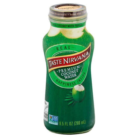 Taste Nirvana Premium Coconut Water 9.5 oz