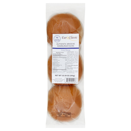 Euro Classic Hamburger Buns 10.58 oz