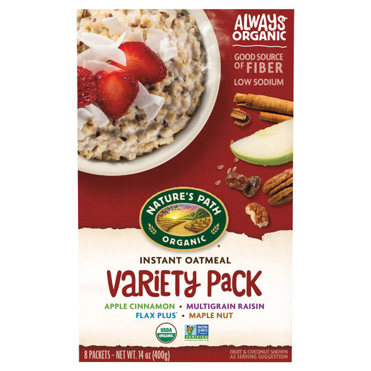Nature's Path Organic Variety Oatmeal 14oz Box