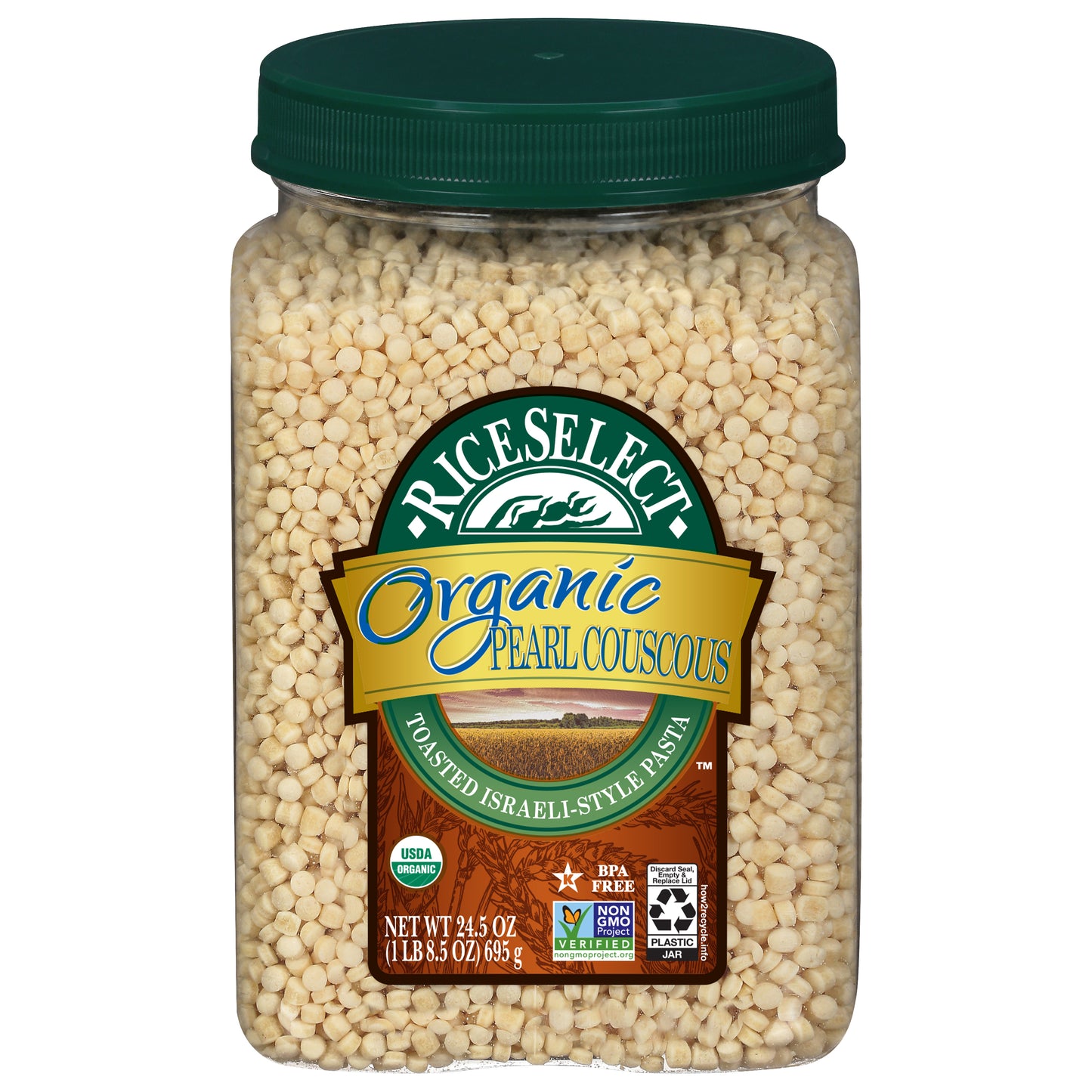 RiceSelect Organic Pearl Couscous 24.5 oz