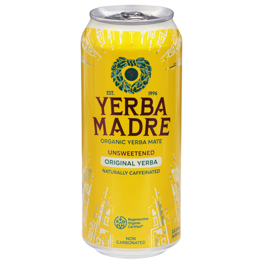 Yerba Madre Organic Unsweetened Original Yerba Yerba Mate 15.5 fl oz