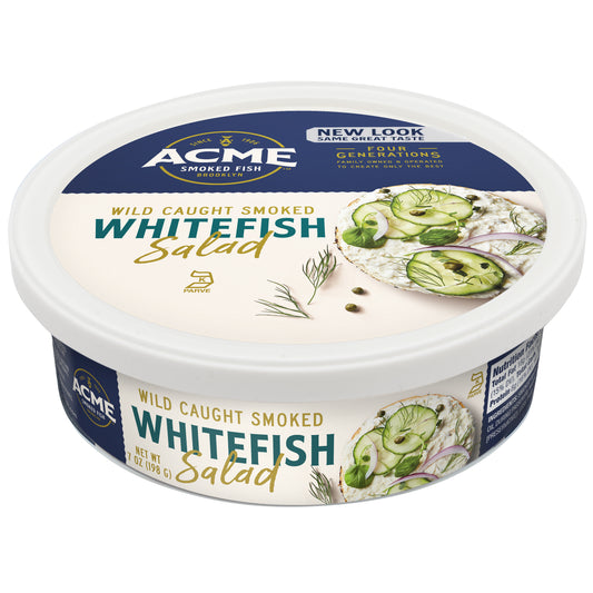 Acme Wild Caught Smoked Whitefish Salad 7 oz