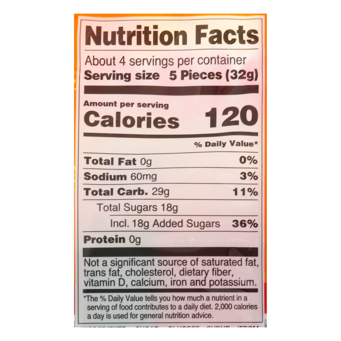 Haribo Zing Share Size Sour Streamers Gummi Candy 4.5 oz