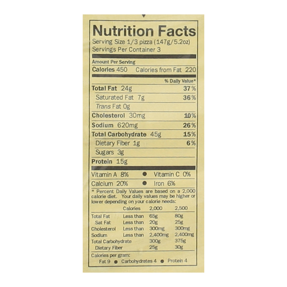 Vicolo Corn Meal Crust Italian Sausage Pizza 15.75 oz