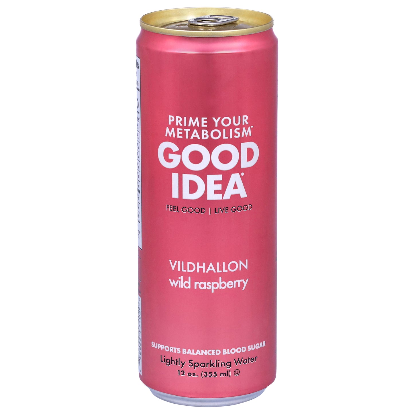 Good Idea Lightly Wild Raspberry Sparkling Water 12 oz