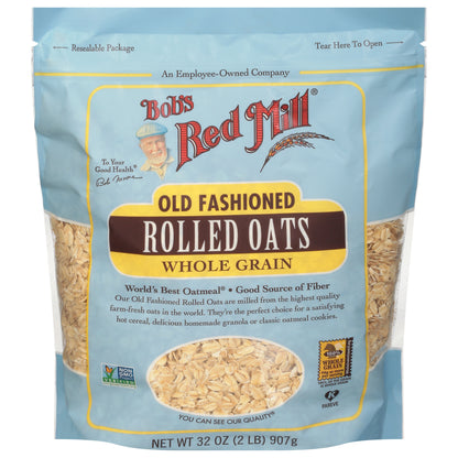 Bob's Red Mill Whole Grain Old Fashioned Rolled Oats 32 oz
