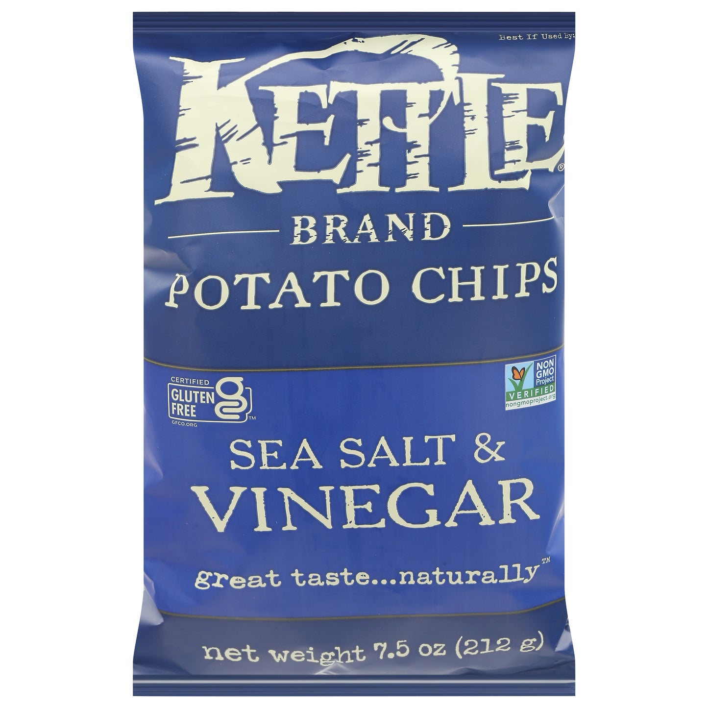 Kettle Brand Sea Salt & Vinegar Potato Chips 7.5 oz