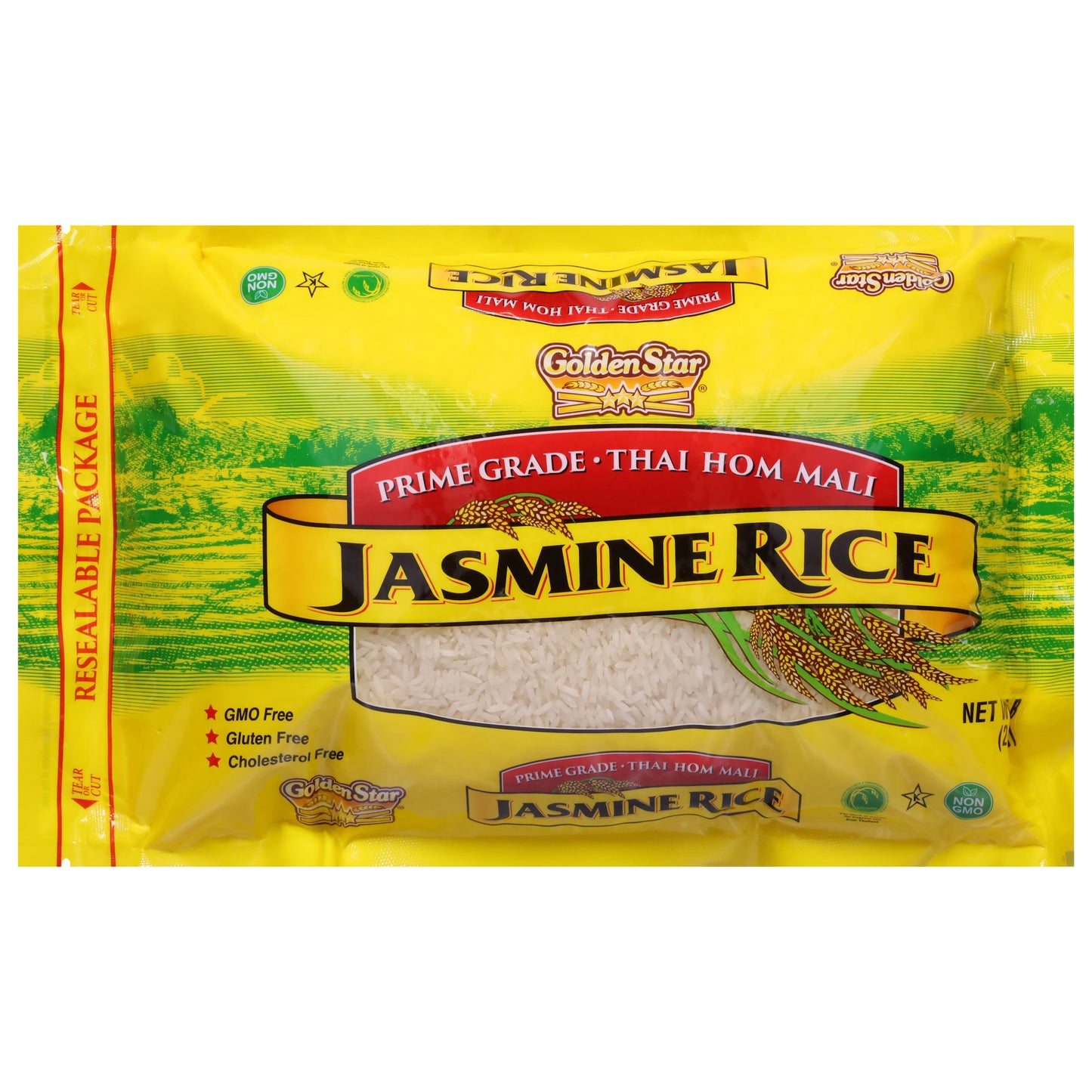 Golden Star Prime Grade Jasmine Rice 5.0 lb
