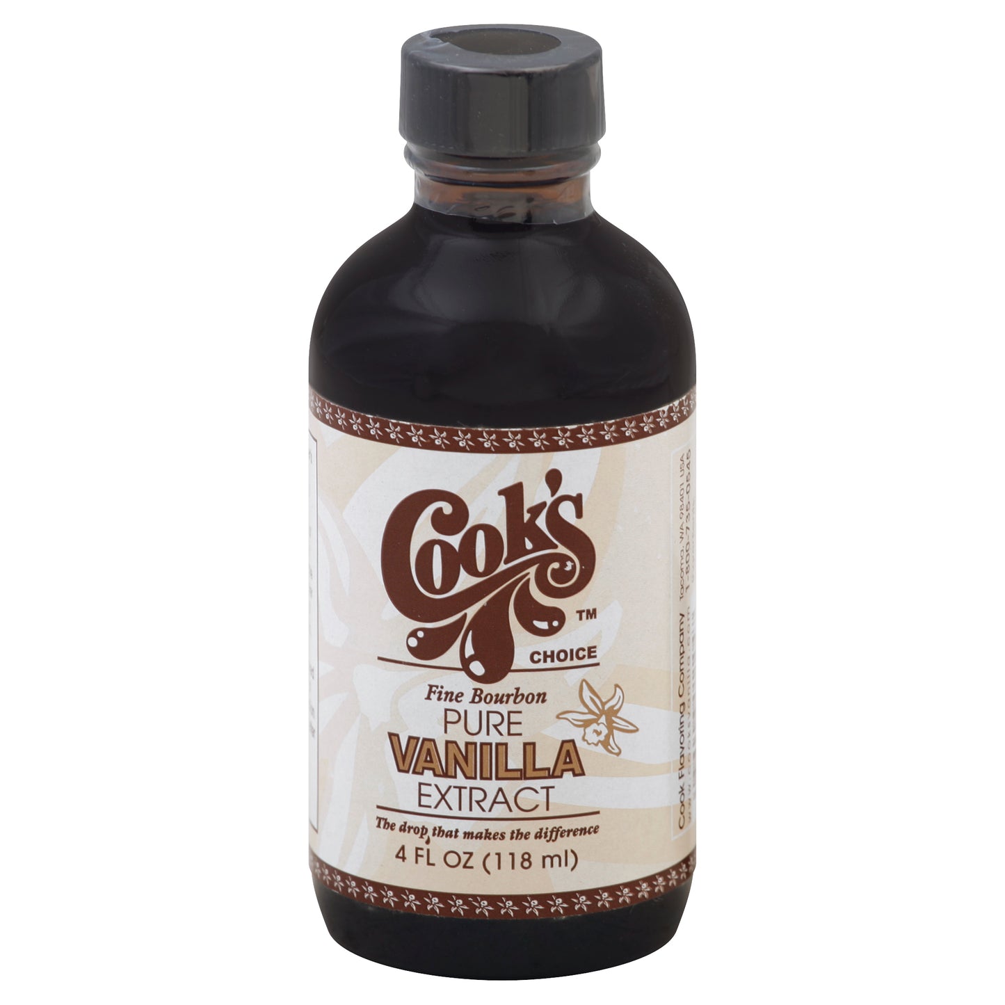 Cook's Vanilla Extract 4 oz