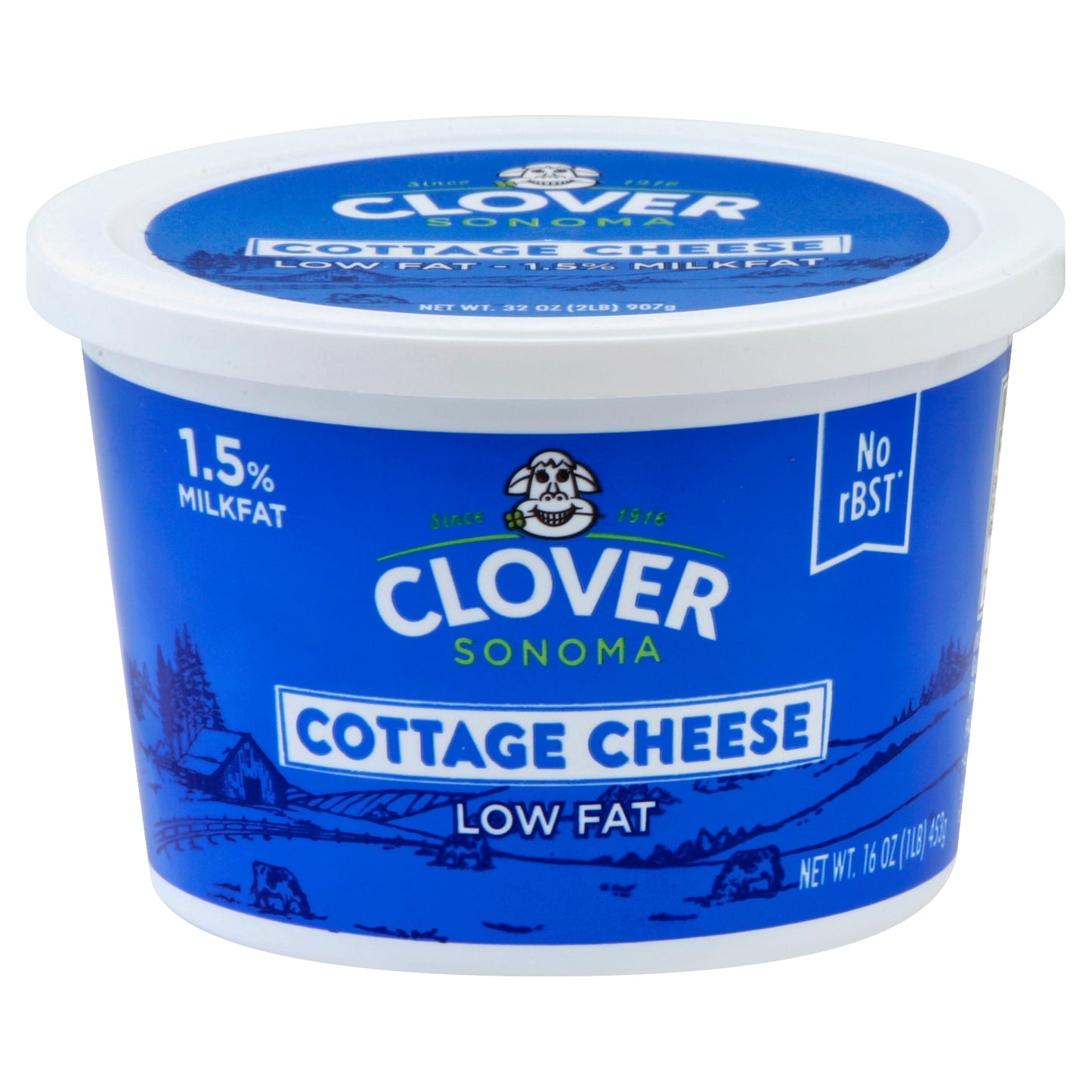 Clover Cottage Cheese 32 oz - Slim