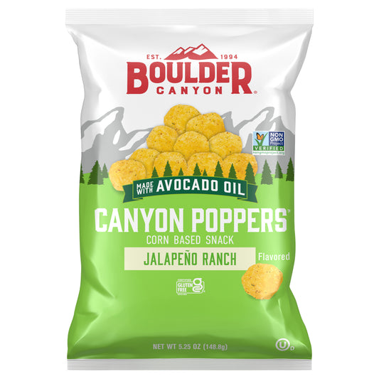 5.25 oz Boulder Canyon Jalapeno Ranch Canyon Poppers