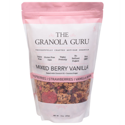 The Granola Guru Mixed Berry Vanilla 10 oz