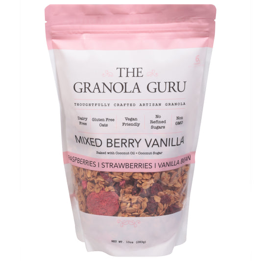 The Granola Guru Mixed Berry Vanilla 10 oz