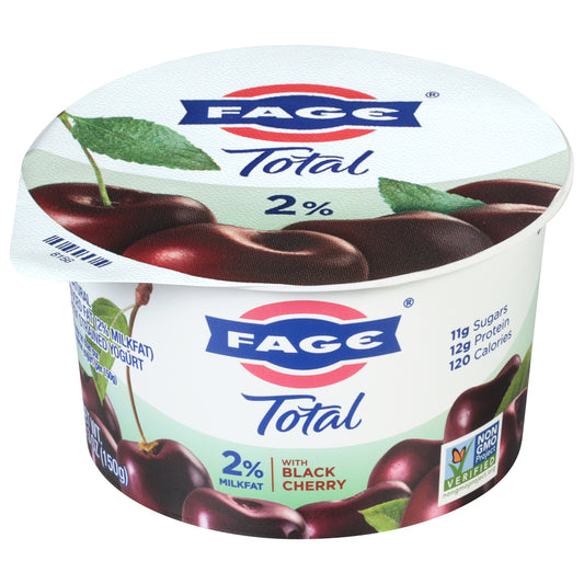 Fage Total Strained Greek Yogurt with Black Cherry 5.3 oz