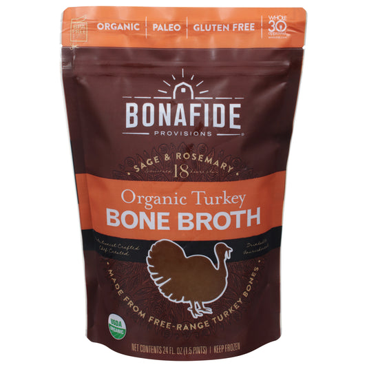 Bonafide Provisions Organic Turkey Bone Broth 24 fl oz