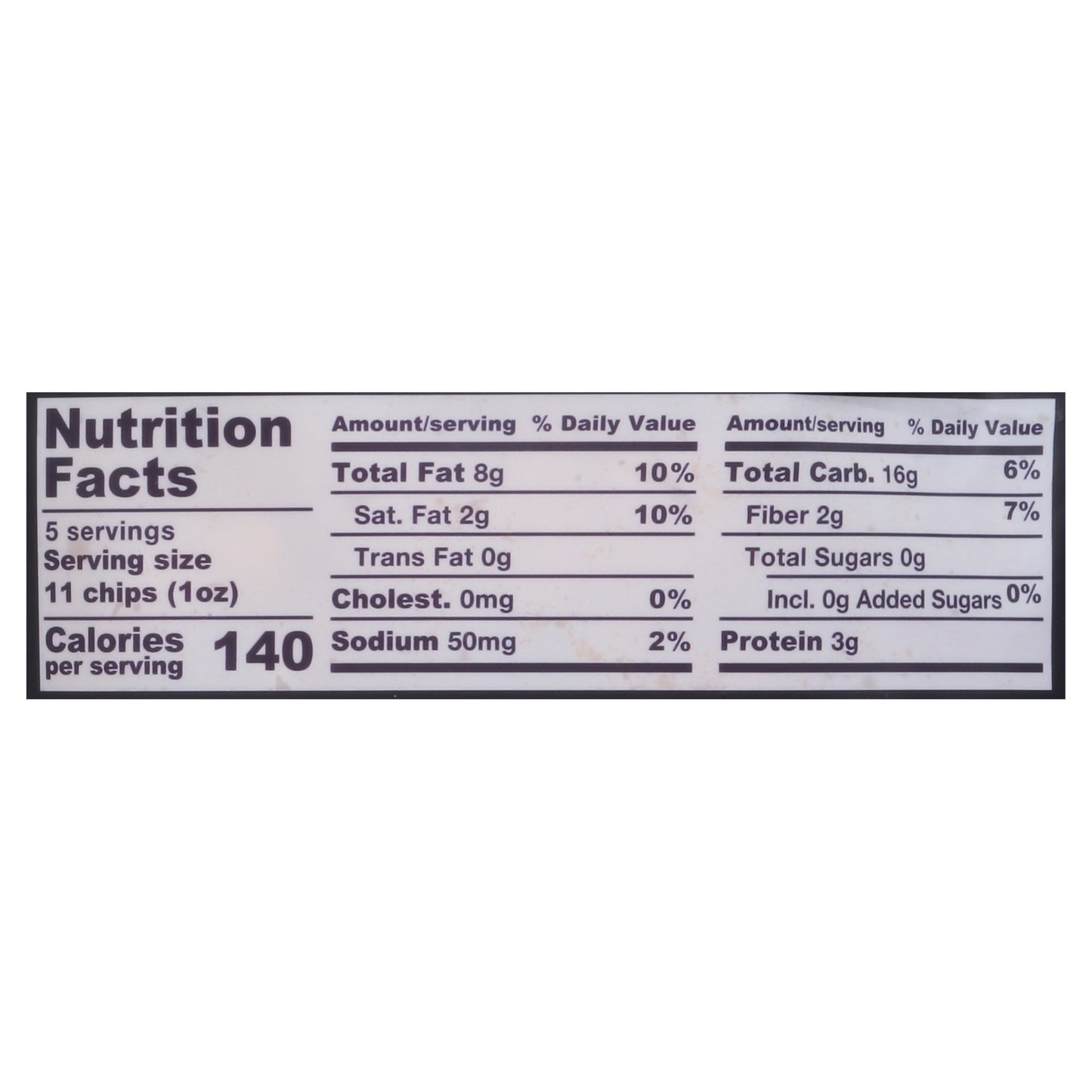 Table Foods Sea Salt Dosa Chips 5 oz