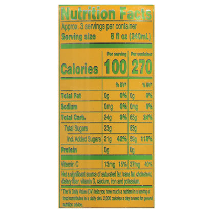 AriZona Mucho Mango Fruit Juice Cocktail 22 fl oz